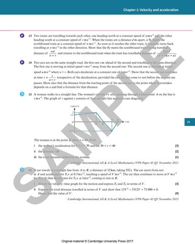 Preview Cambridge International AS & A Level Mathematics Mechanics ...
