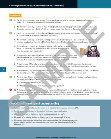 Preview Cambridge International AS & A Level Mathematics Mechanics ...