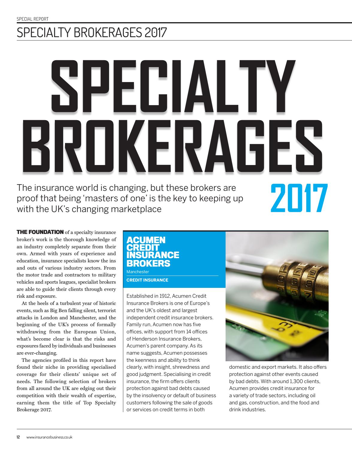 Insurance Business UK 2.04 by Key Media - Issuu