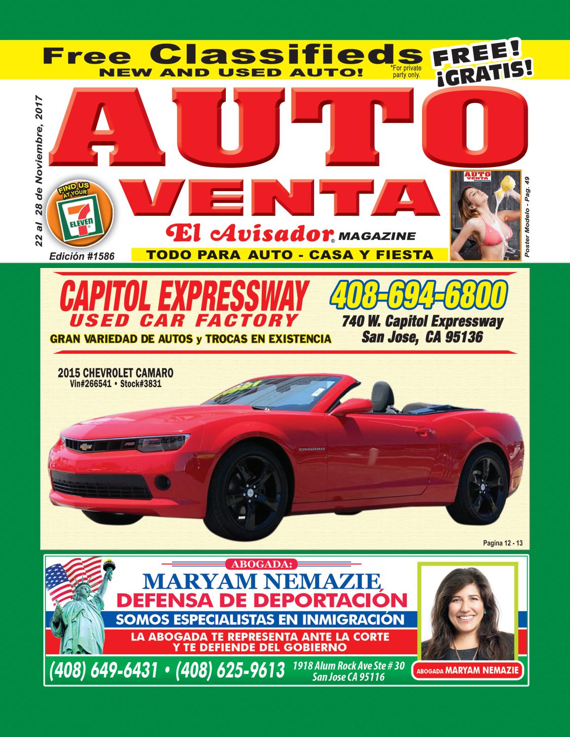 Auto venta magazine #1586 final by El Avisador Magazine ...