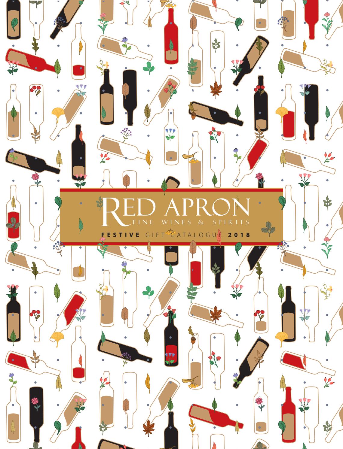 2018 Gift Catalogue from Red Apron Fine Wines & Spirits (Light version