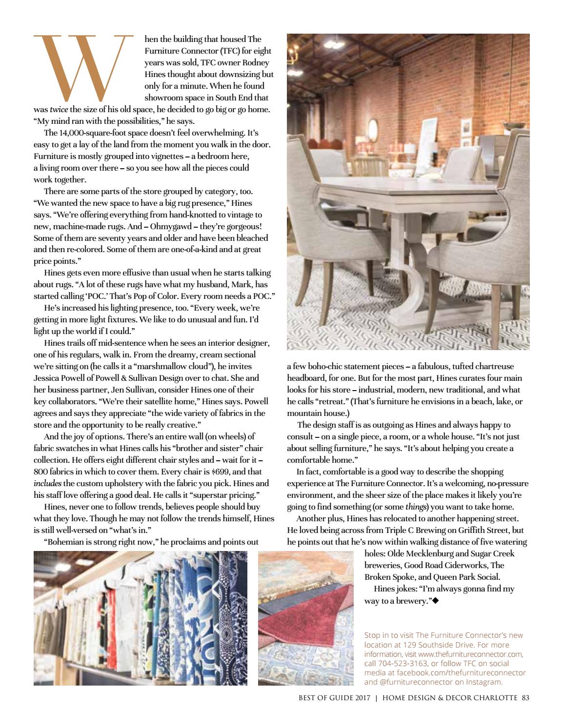 Charlotte Best Of Guide 2017 By Home Design Decor Magazine Issuu
