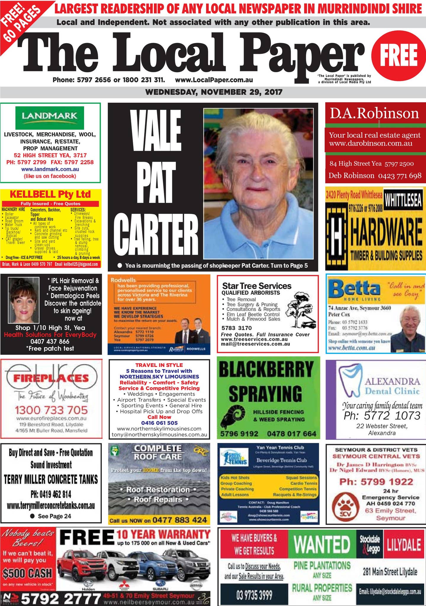 Small Local Paper The Local Paper - November 29, 2017 by Ash Long - Issuu