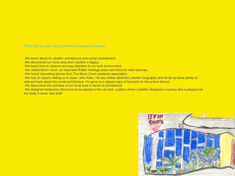 Berthold Lubetkin, Bevin court × Little Architect AAVS 第 13 页