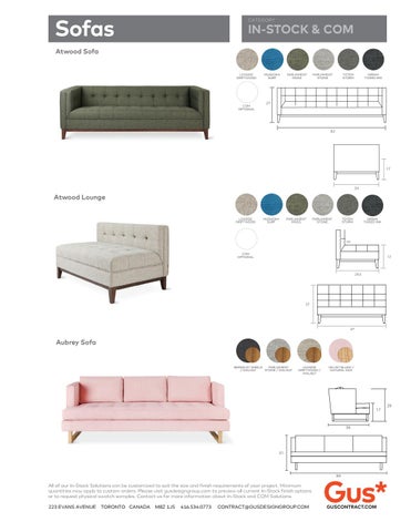 Gus* Modern 灯饰目录 · Gus* 工程 | 现代 Furnishing Solutions for the Design Trade 第 11 页