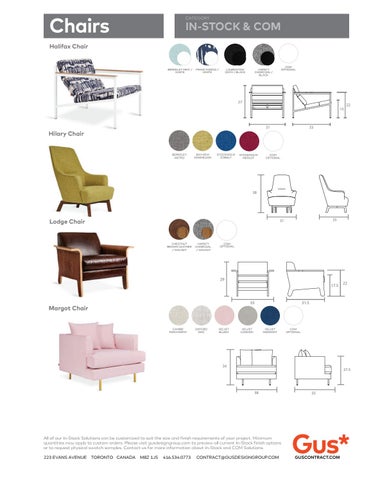Gus* Modern 灯饰目录 · Gus* 工程 | 现代 Furnishing Solutions for the Design Trade 第 20 页