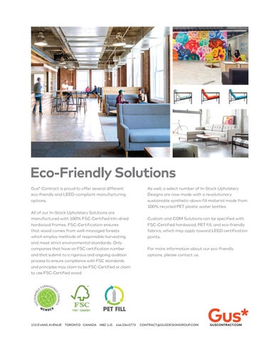 Gus* Modern 灯饰目录 · Gus* 工程 | 现代 Furnishing Solutions for the Design Trade 第 3 页