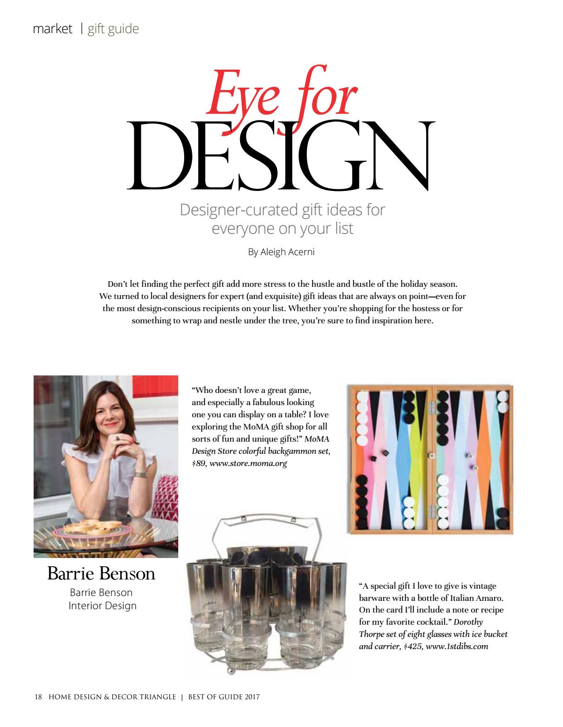 Triangle Best Of Guide 2017 By Home Design Decor Magazine Issuu