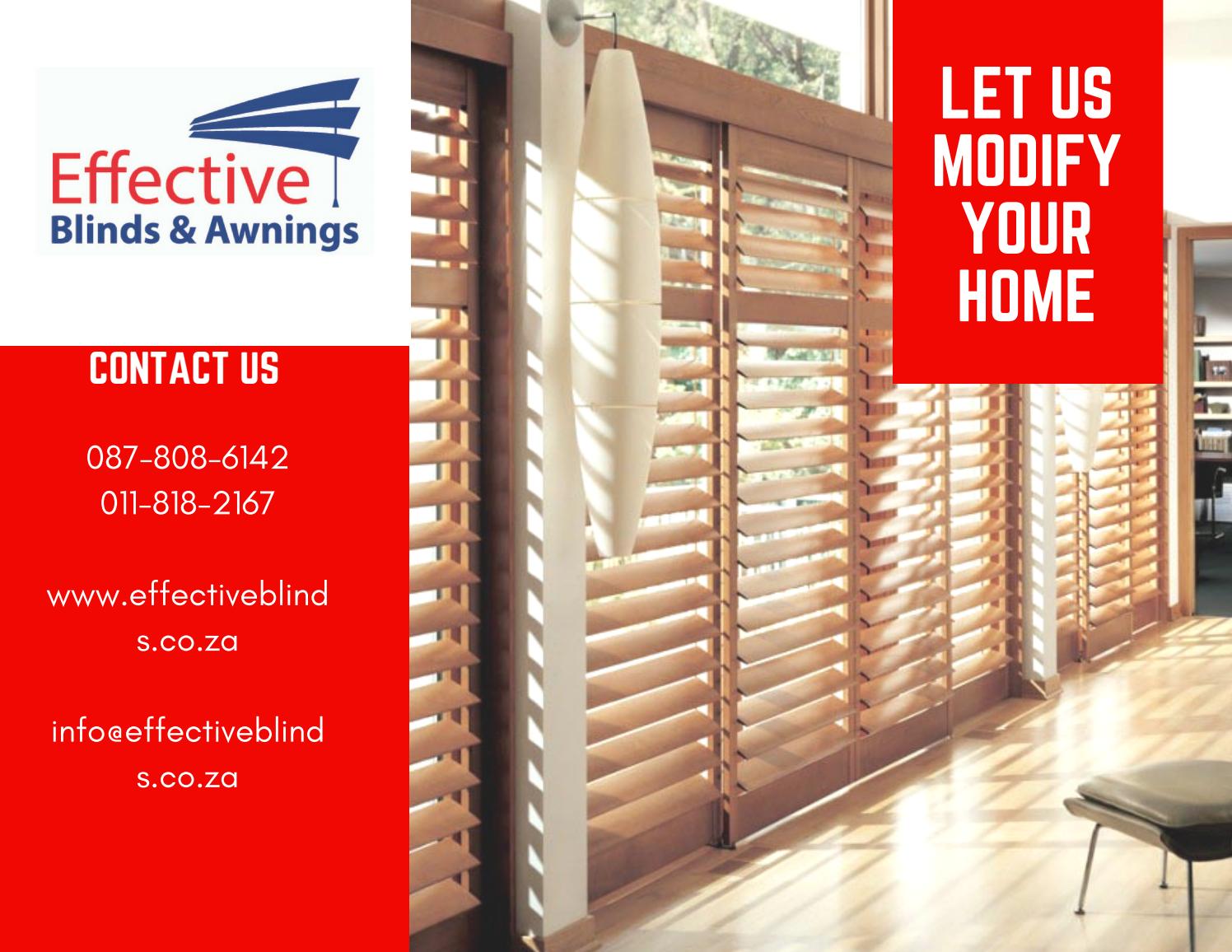 Copy of effective blinds catalog by Koot van der Walt Issuu