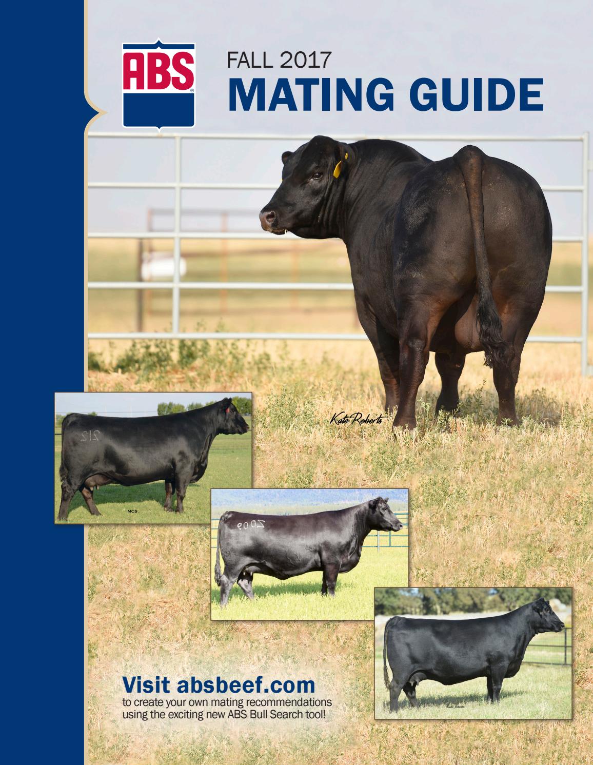 Fall 2017 Mating Guide by ABS Global, Inc. Issuu