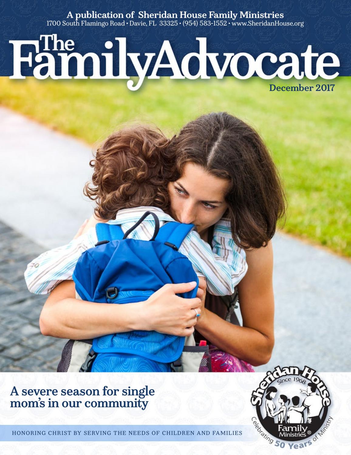 Family Advocate December 2017 by Sheridan House Family Ministries Issuu
