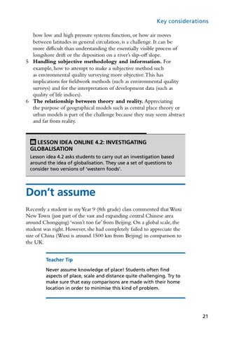 Preview Approaches to Teaching and Learning Geography by Cambridge ...