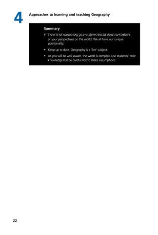 Preview Approaches to Teaching and Learning Geography by Cambridge ...