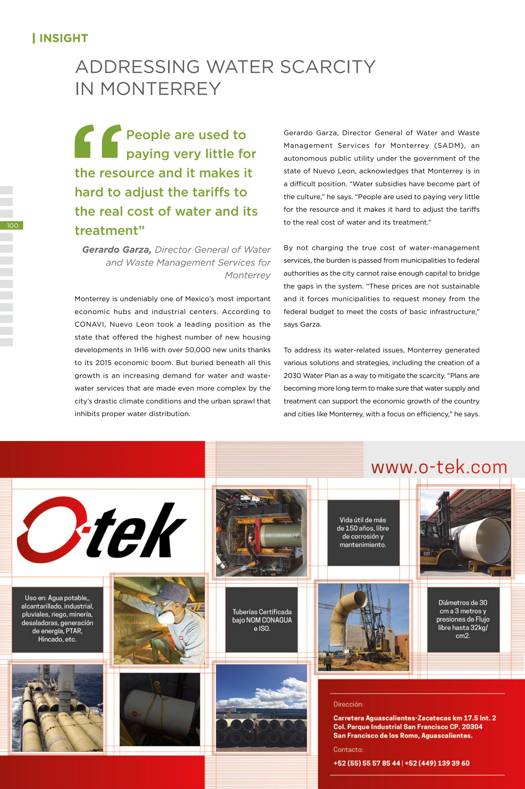 Mexico Infrastructure Sustainability Review 2018 By Mexico - 
