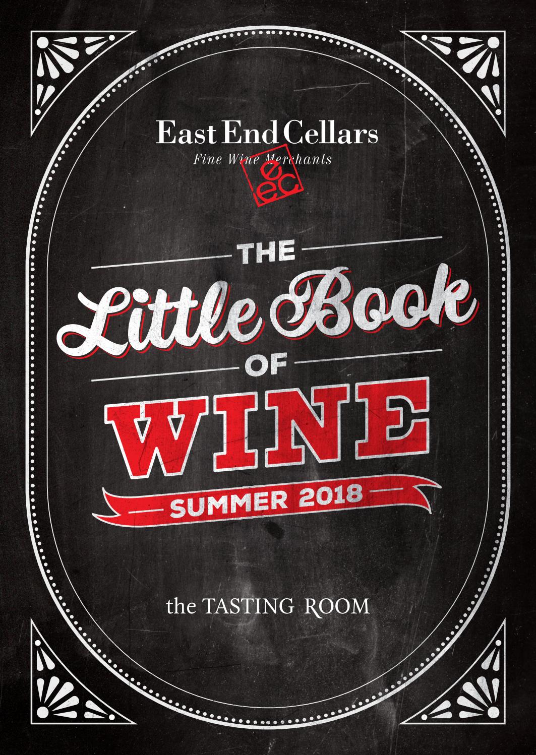East End Cellars Little Book of Wine Summer 2018 by Beanstalk