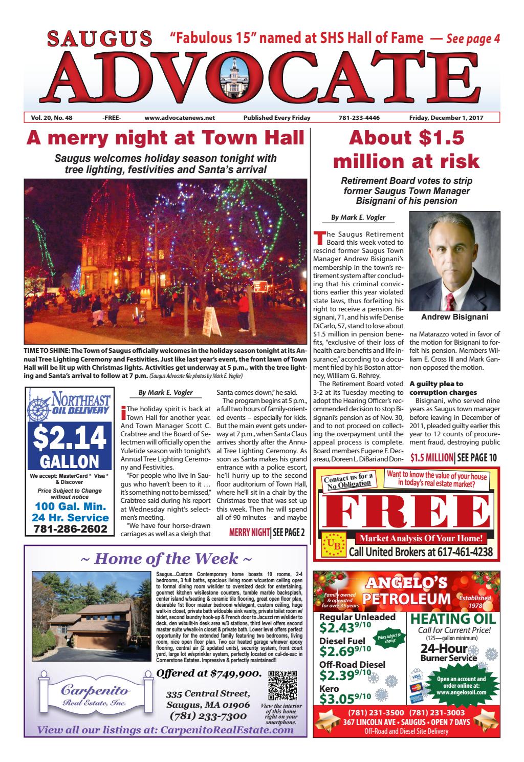 the saugus advocate friday december 1 2017 by mike kurov issuu dollar tree danvers ma flyer