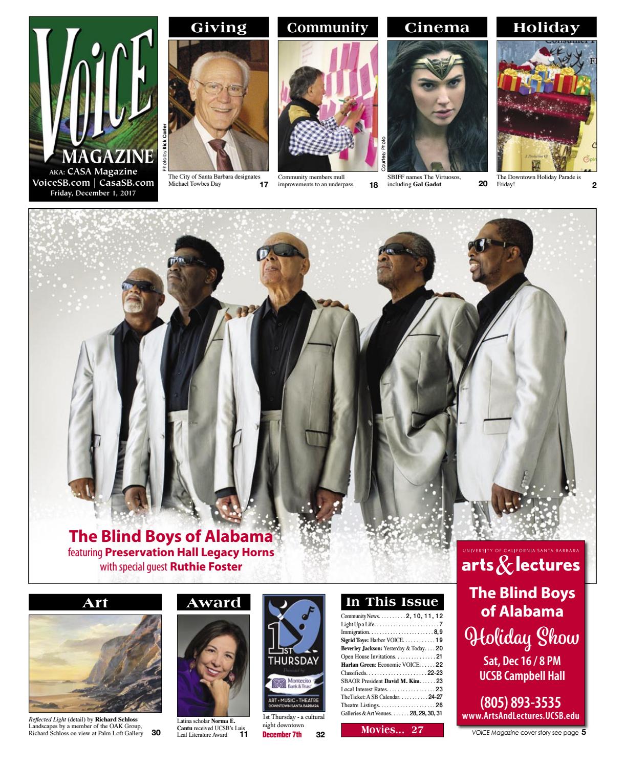VOICE Magazine: December 1, 2017 by Voice Magazine / CASA - Issuu