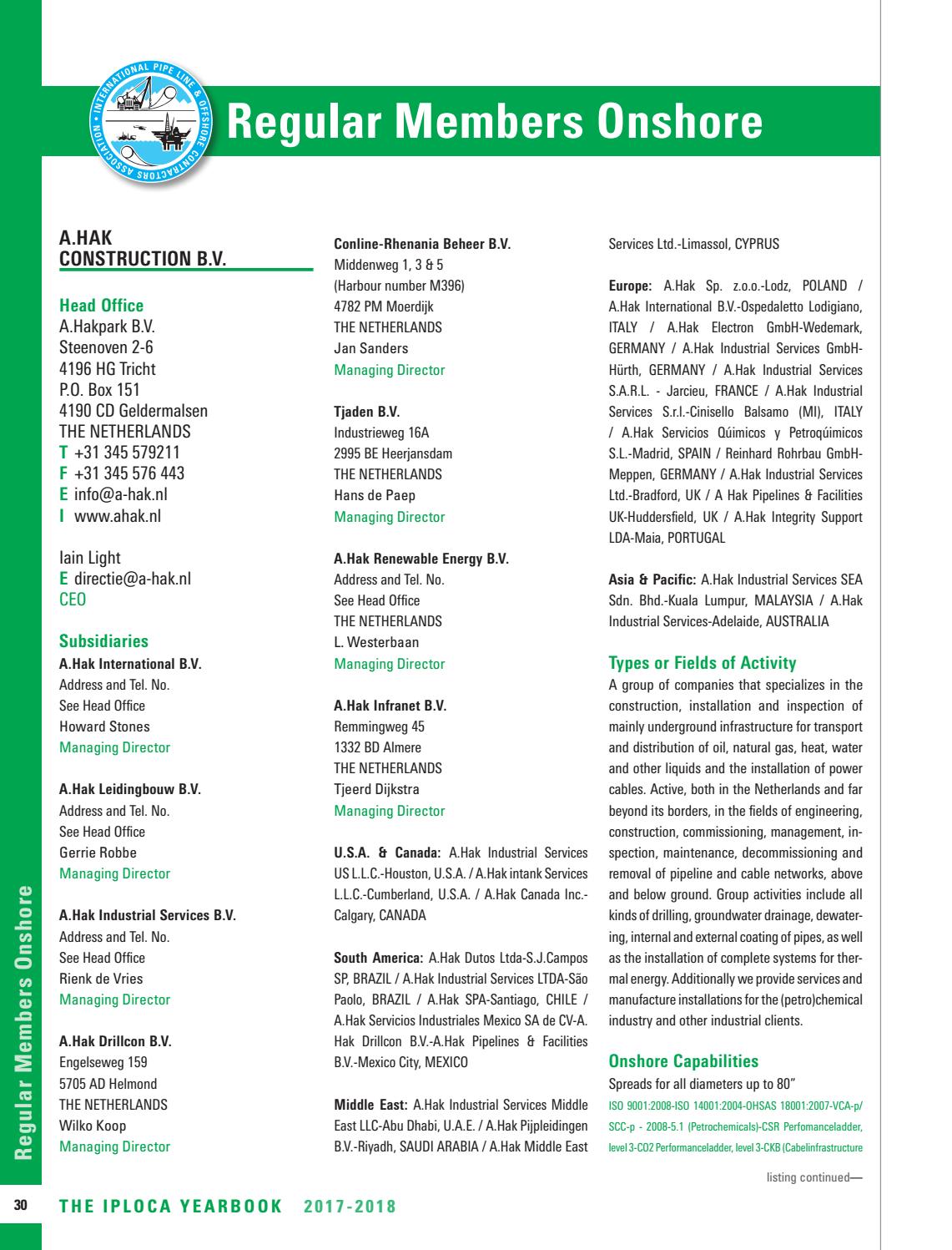 Iploca Yearbook 2017 2018 By Pedemex Bv Issuu