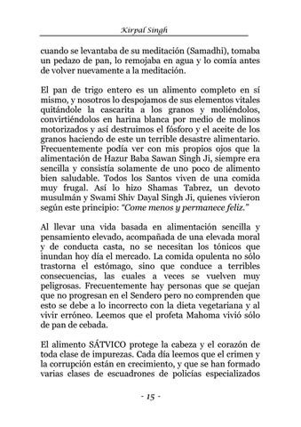 Dieta Vegetariana: Aspectos Karmicos y Espirituales 第 19 页