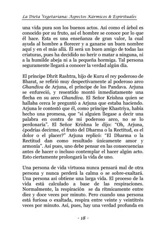 Dieta Vegetariana: Aspectos Karmicos y Espirituales 第 22 页