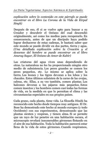 Dieta Vegetariana: Aspectos Karmicos y Espirituales 第 6 页