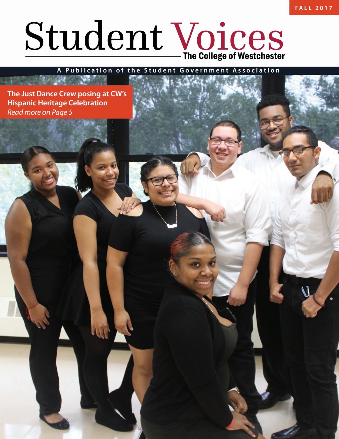 Student Voices Fall 2017 Issue by The College of Westchester Issuu