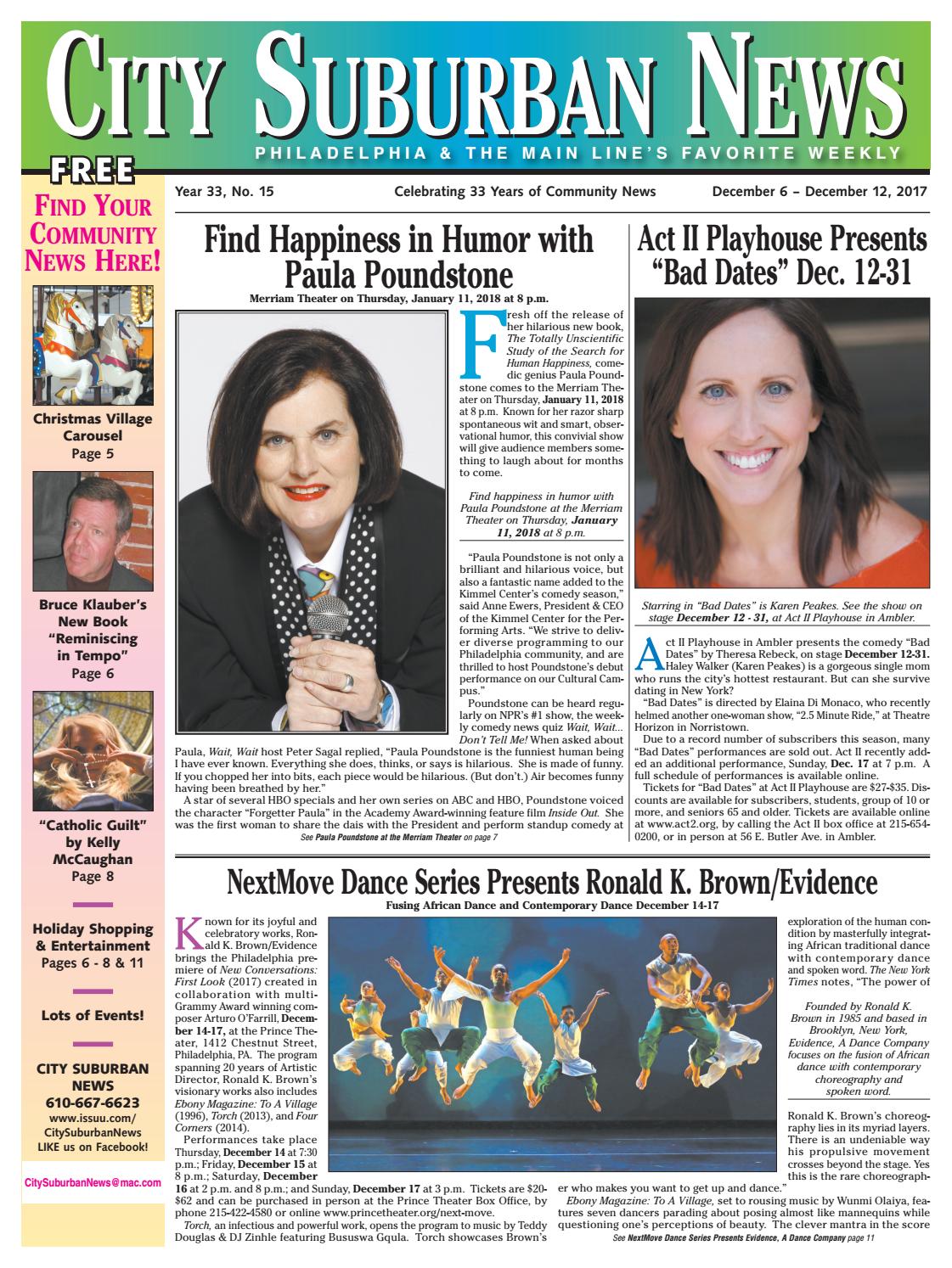 City Suburban News 12 6 17 Issue By City Suburban News Issuu