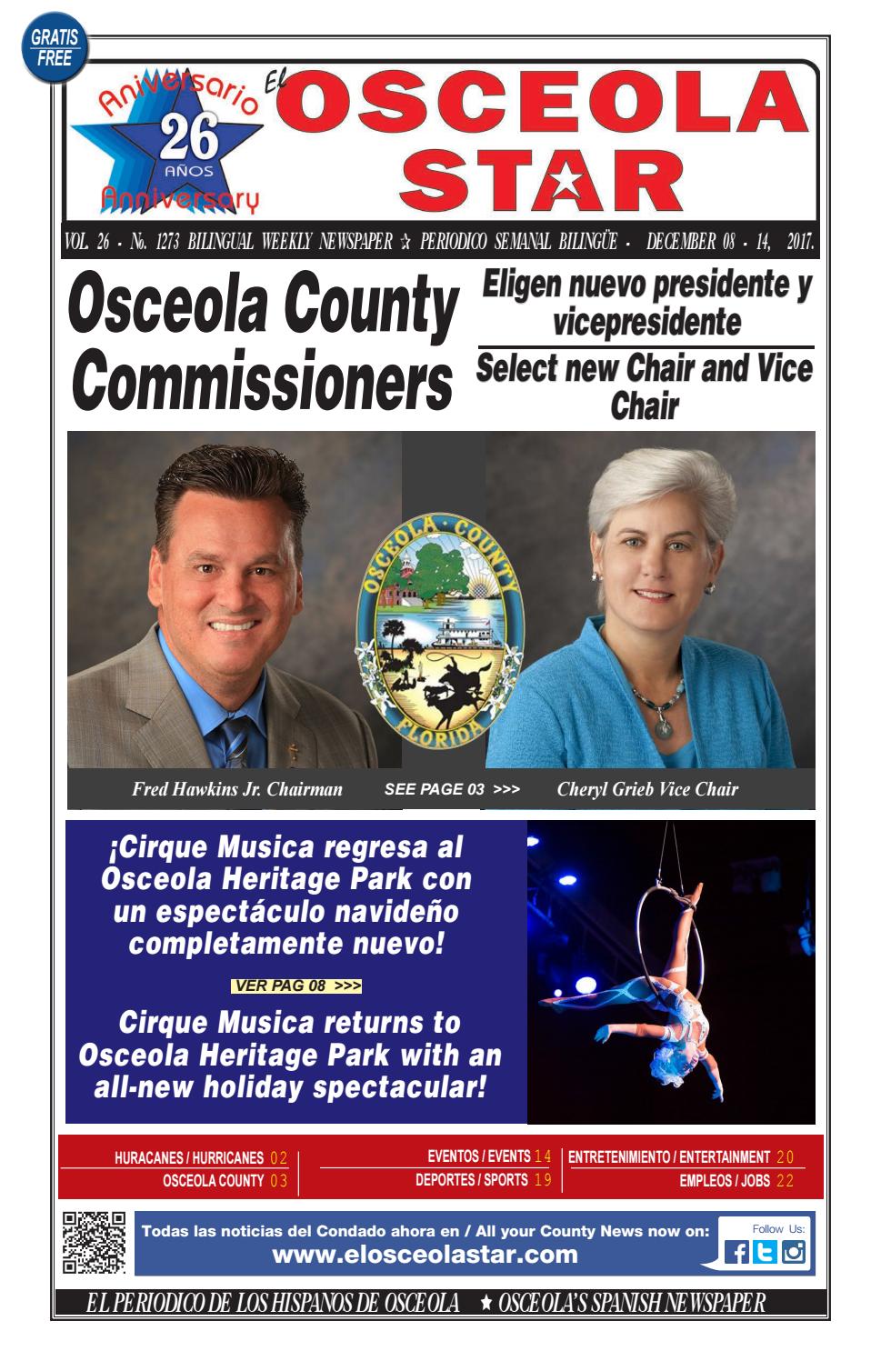 El Osceola Star Edition 1273 December 08 14, 2017 by El Osceola