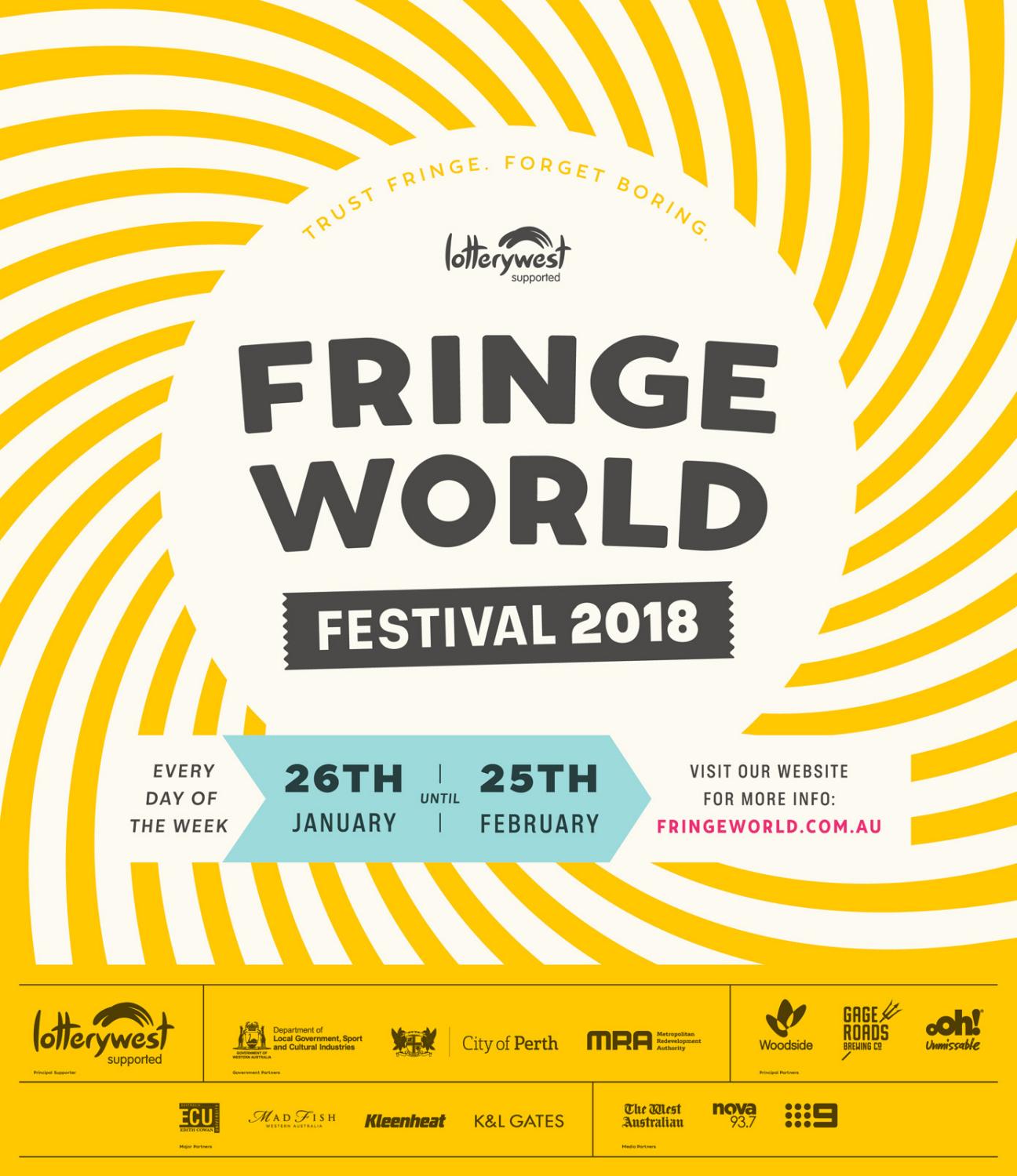 Katy Perry Gloryhole Porn - FRINGE WORLD 2018 Festival Guide by Fringe World Festival - Issuu