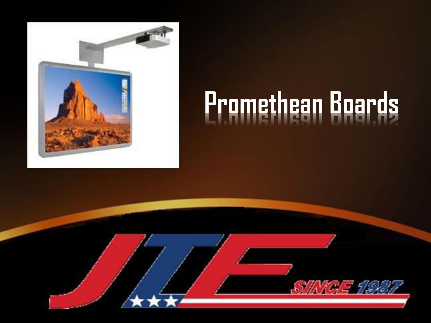 Find Promethean Boards at Discounted Prices from JTF Business Systems