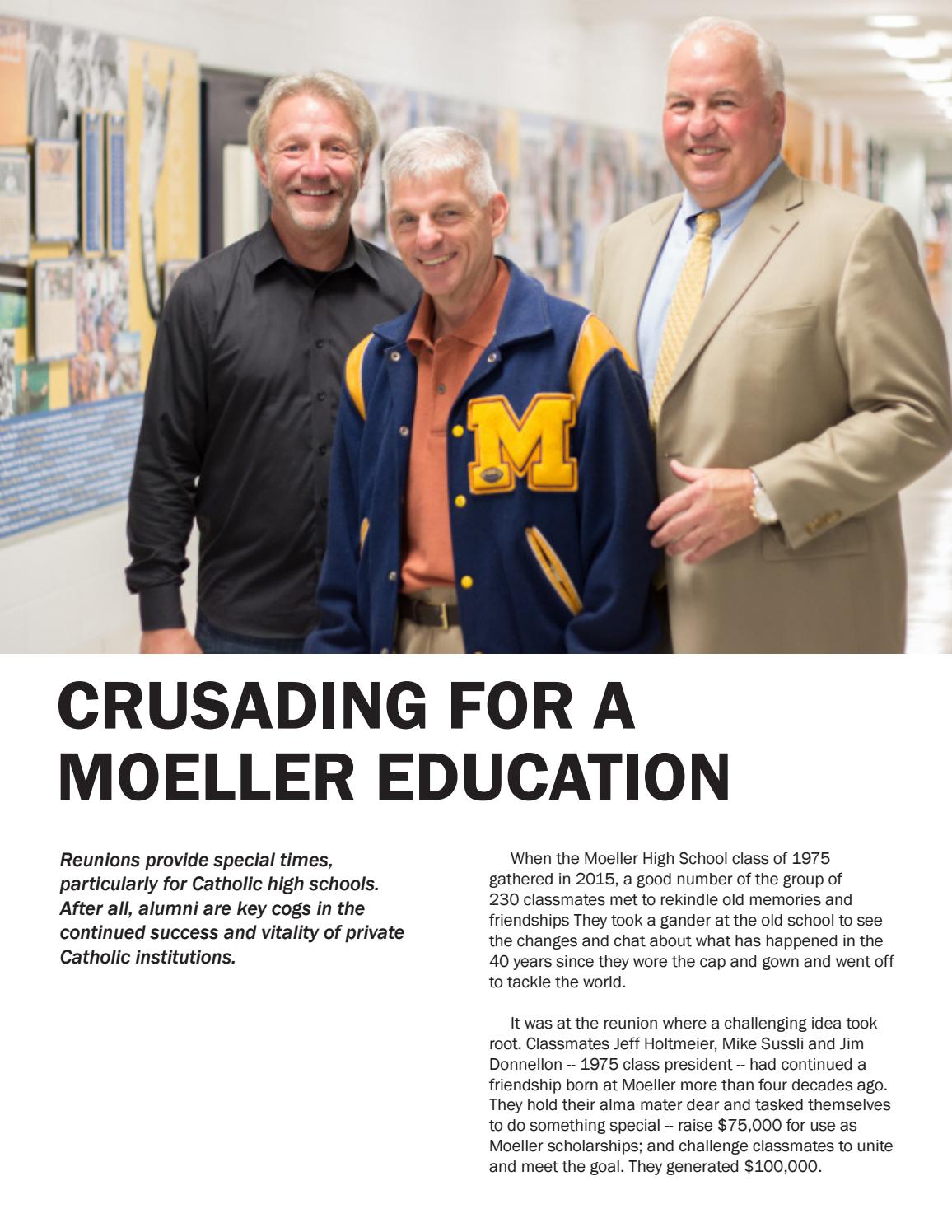 Class of 1975 news story by Archbishop Moeller High School ... Class of 1975 news story by Archbishop Moeller High School ...