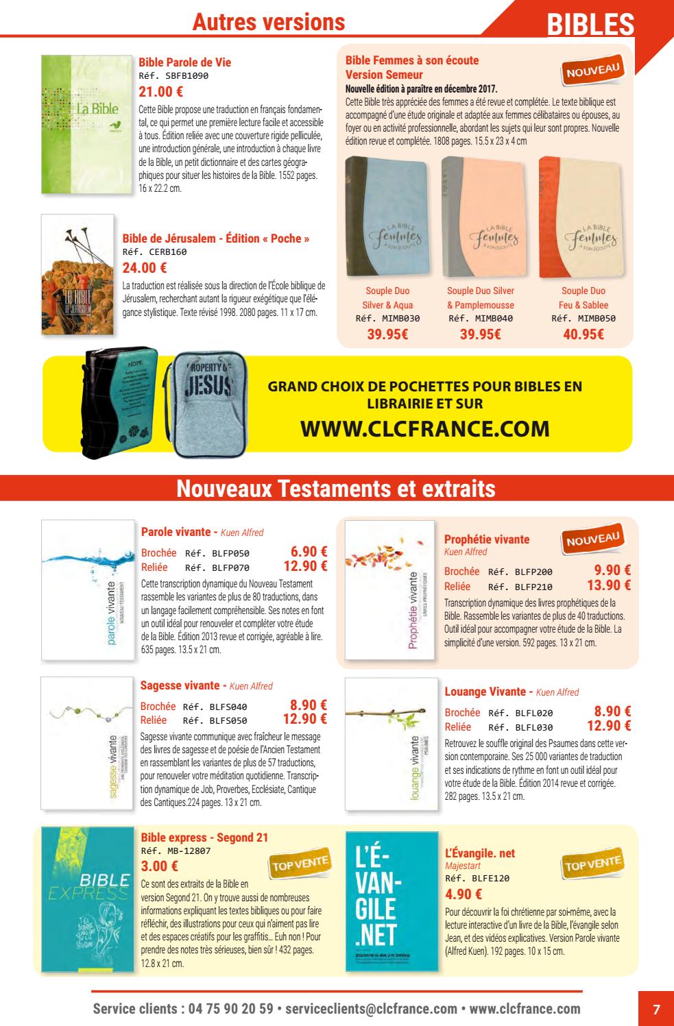 Catalogue 2018 By Librairie Chrétienne Clc Issuu - 