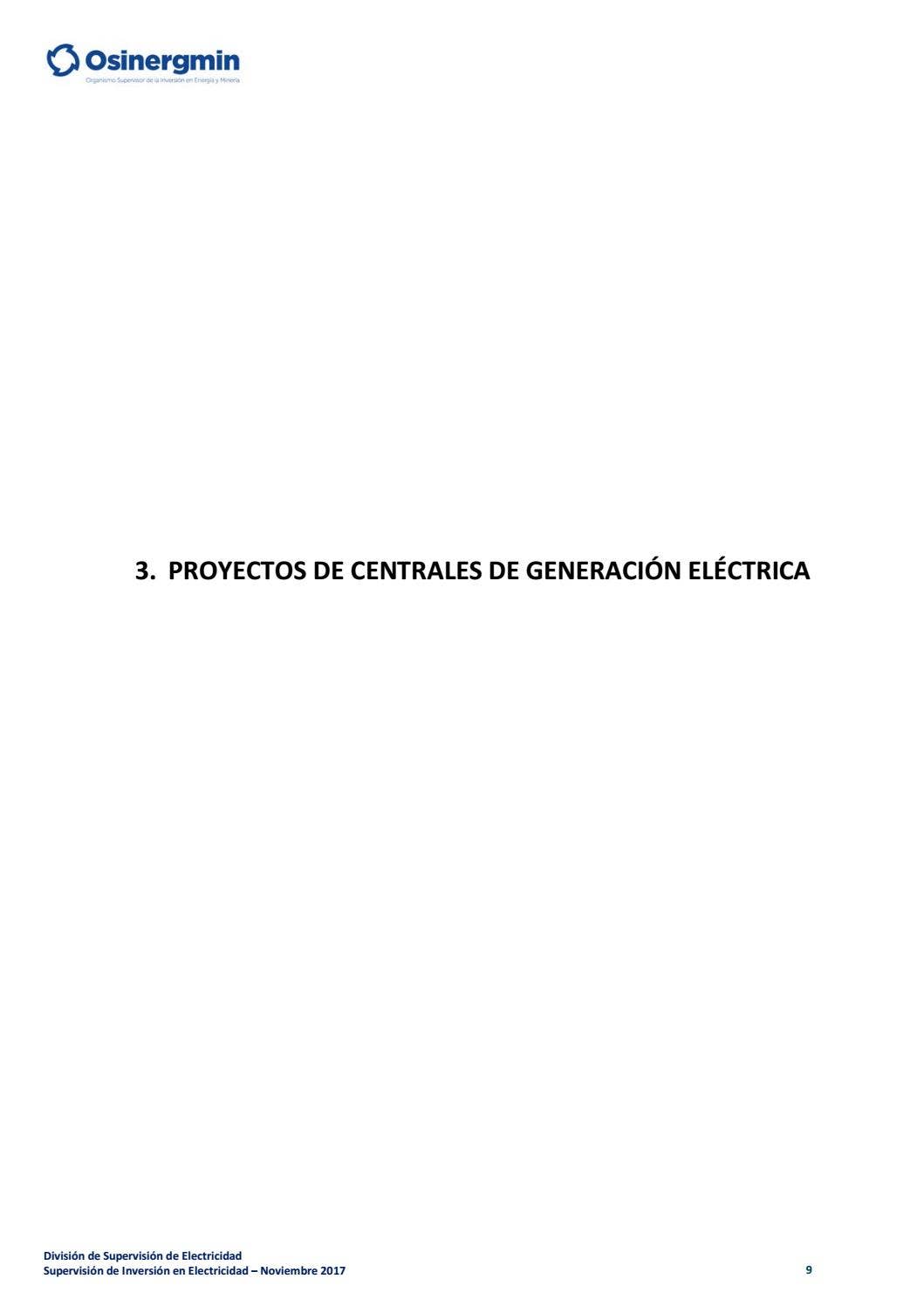 Proyectos relevantes de generación y transmisión de energía en ...