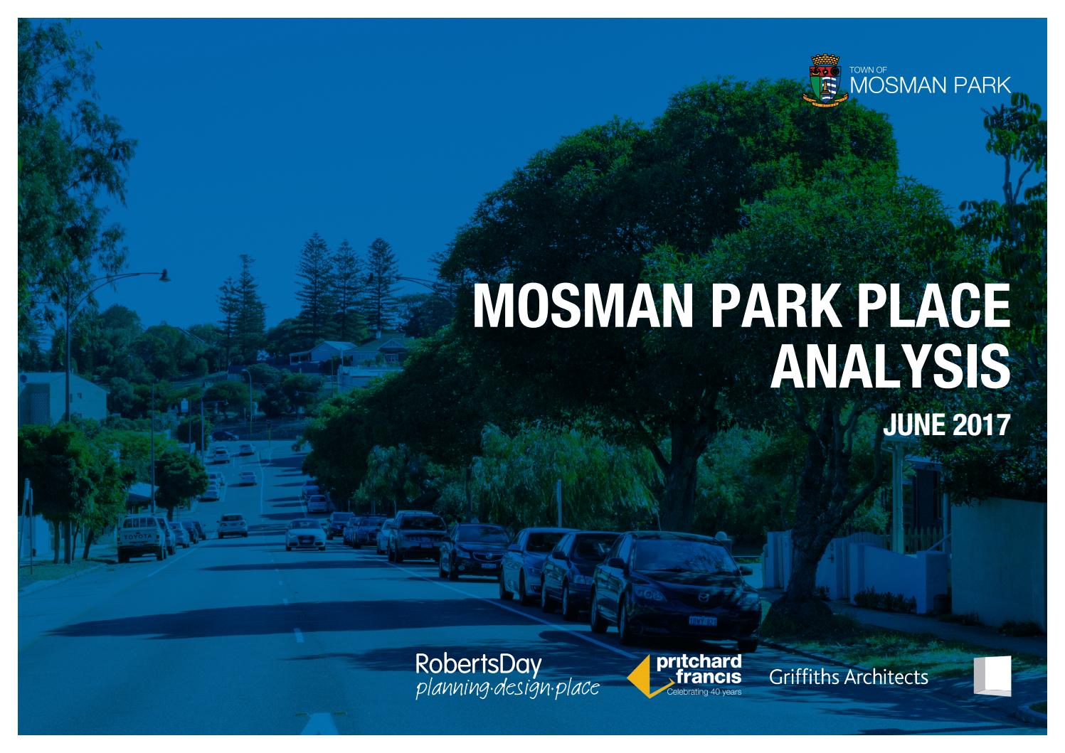 Mosman Park Place Analysis by Hatch RobertsDay Great Places Issuu
