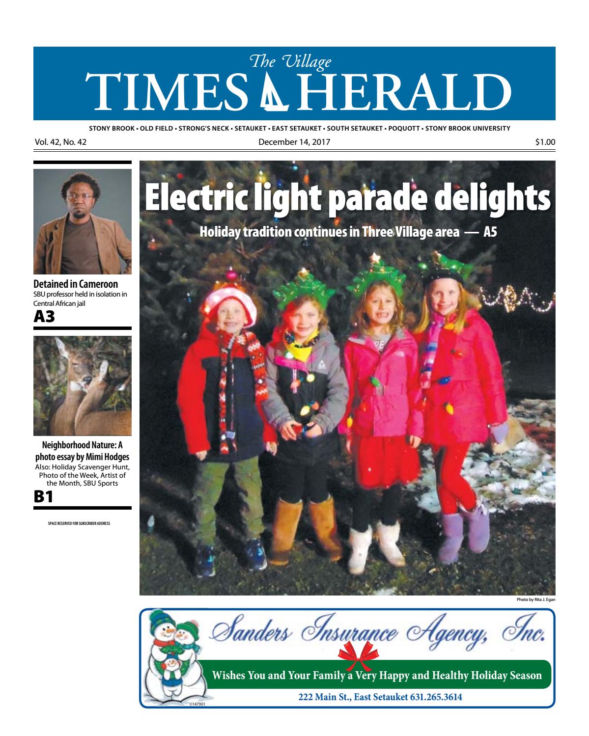 The Village Times Herald December 14, 2017 by TBR News Media Issuu