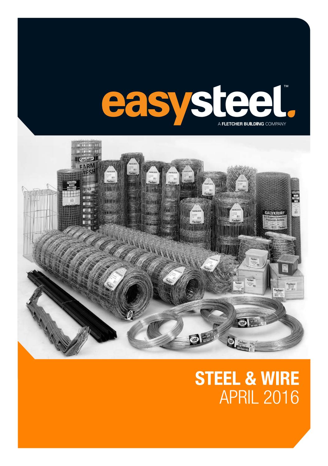 Easysteel Steel & Wire Book by Fletcher Steel Issuu