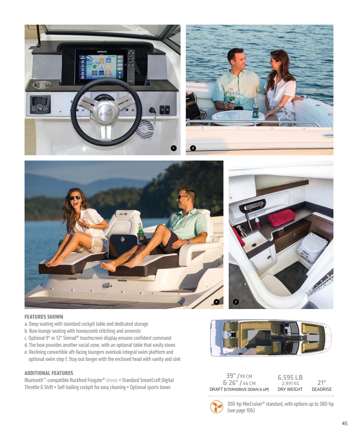 2018 Sea Ray Sport Boats Catalog by Dino Marketing Group Issuu