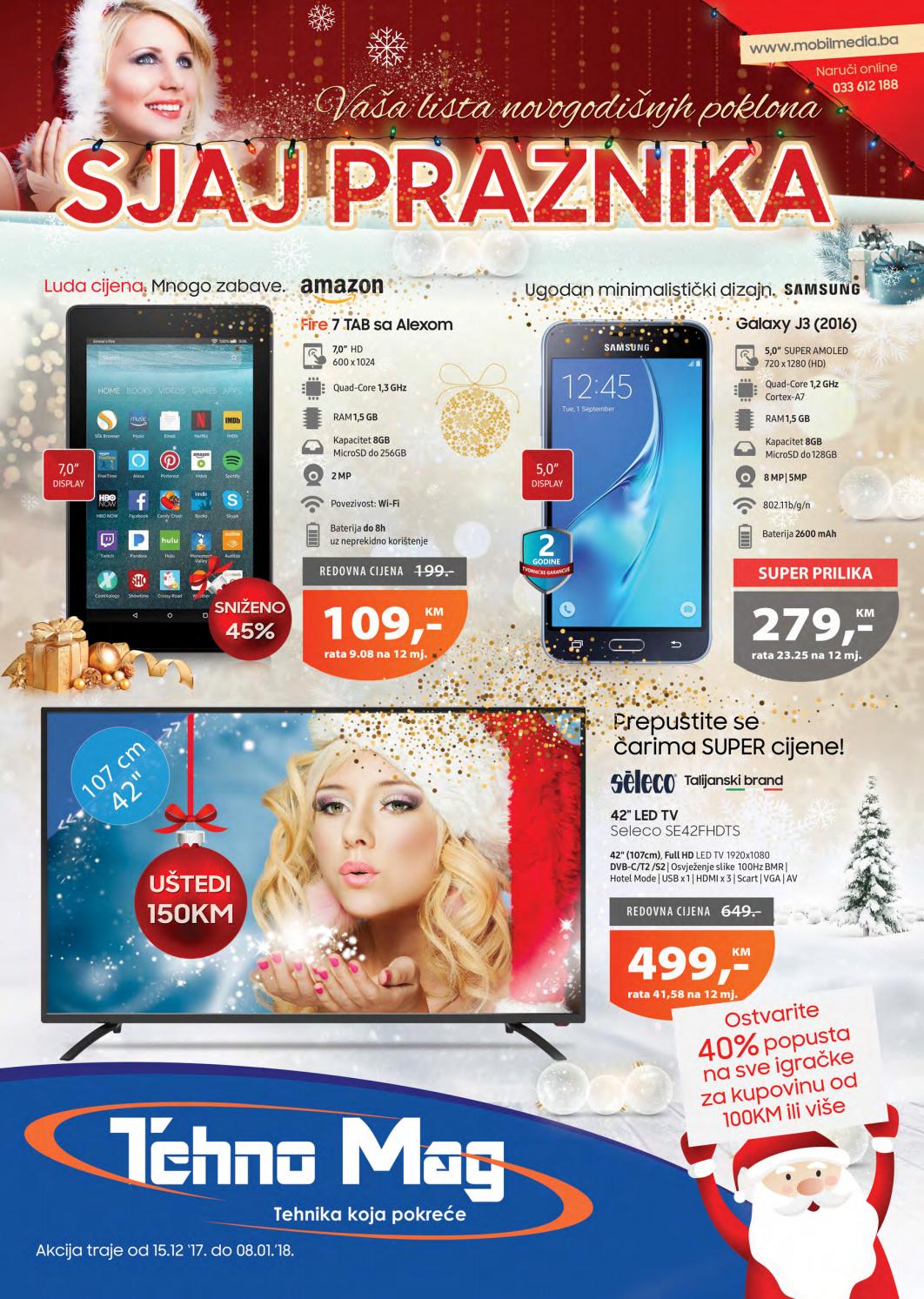 Tehno Mag katalog tehnike od 15.12.-08.01.2018. by Catalog.ba - Issuu