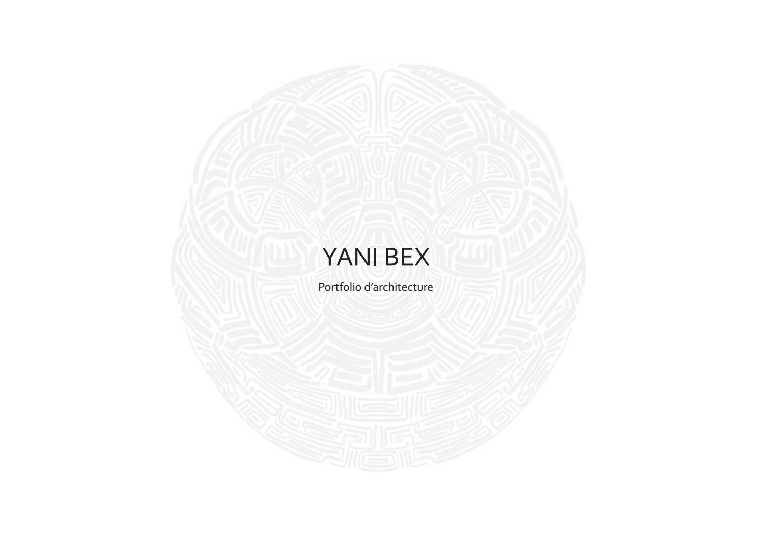 Portfolio Etudes Yani Bex by Yani Bex Issuu