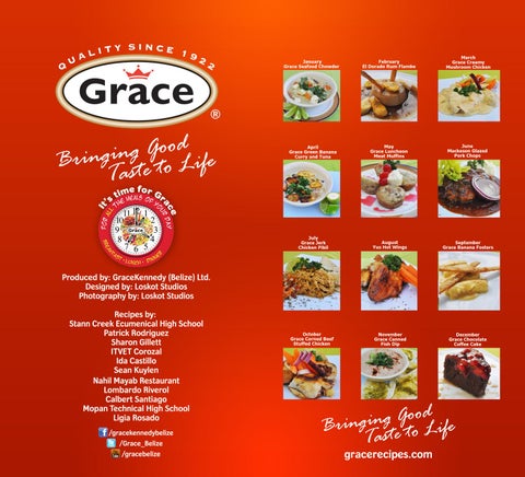 Grace Kennedy Creative Cooking Calendar 2014 第 16 页