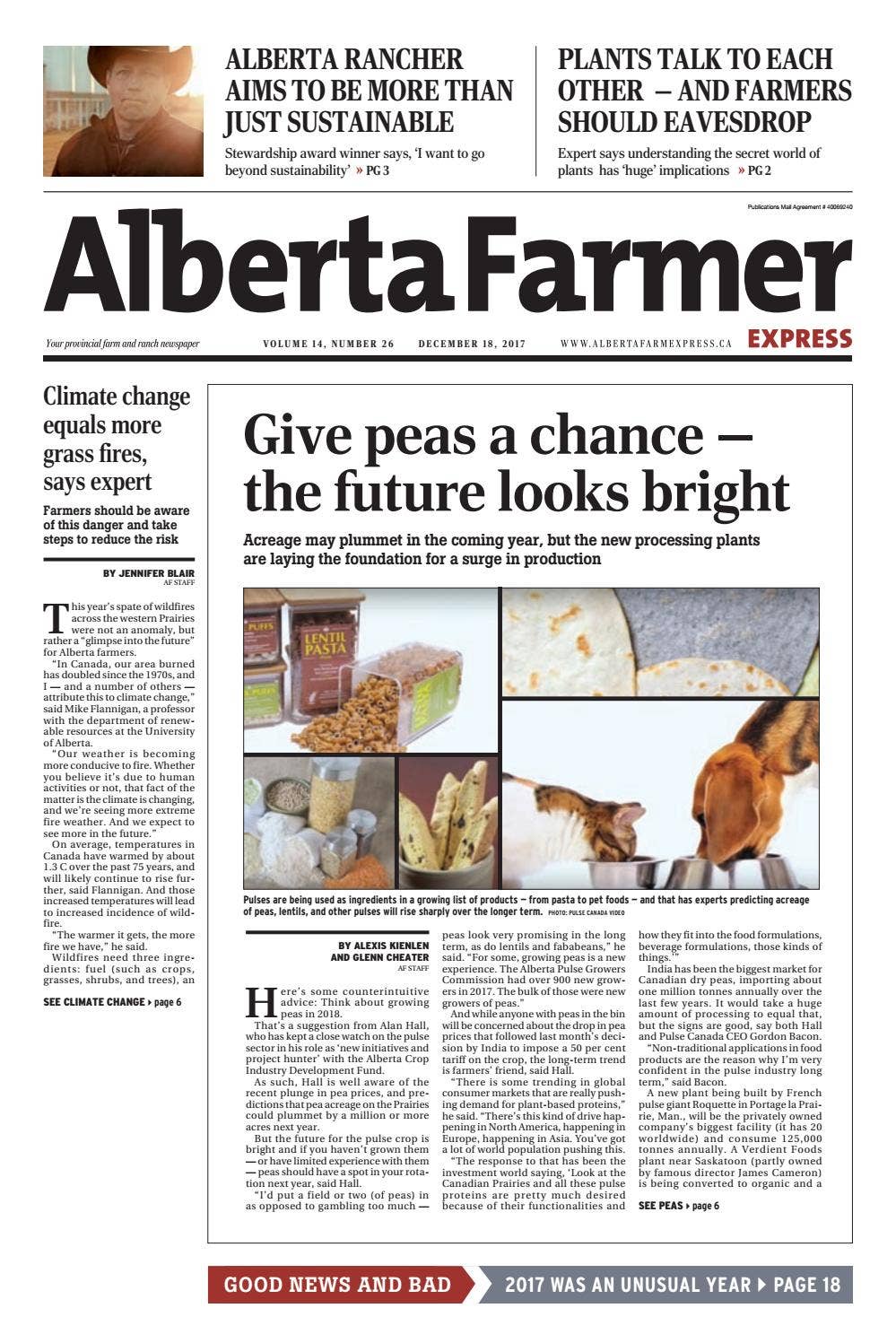 Alberta farmer express by Farm Business Communications - Issuu