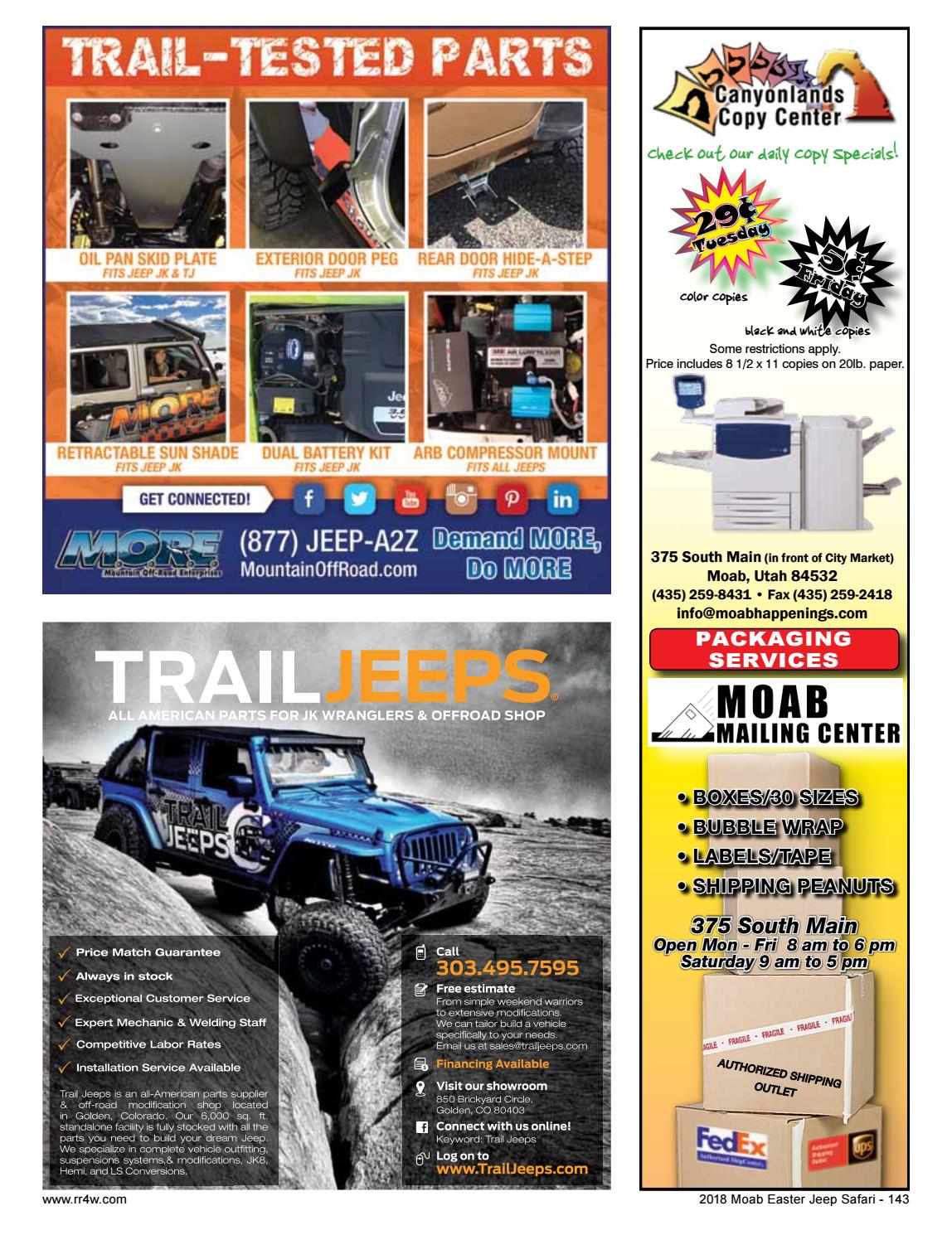 City Market Moab >> Easter Jeep Safari Magazine 2018 By Red Rock 4 Wheelers Issuu City Market Moab >> Easter Jeep Safari Magazine 2018 By Red Rock 4 Wheelers Issuu
