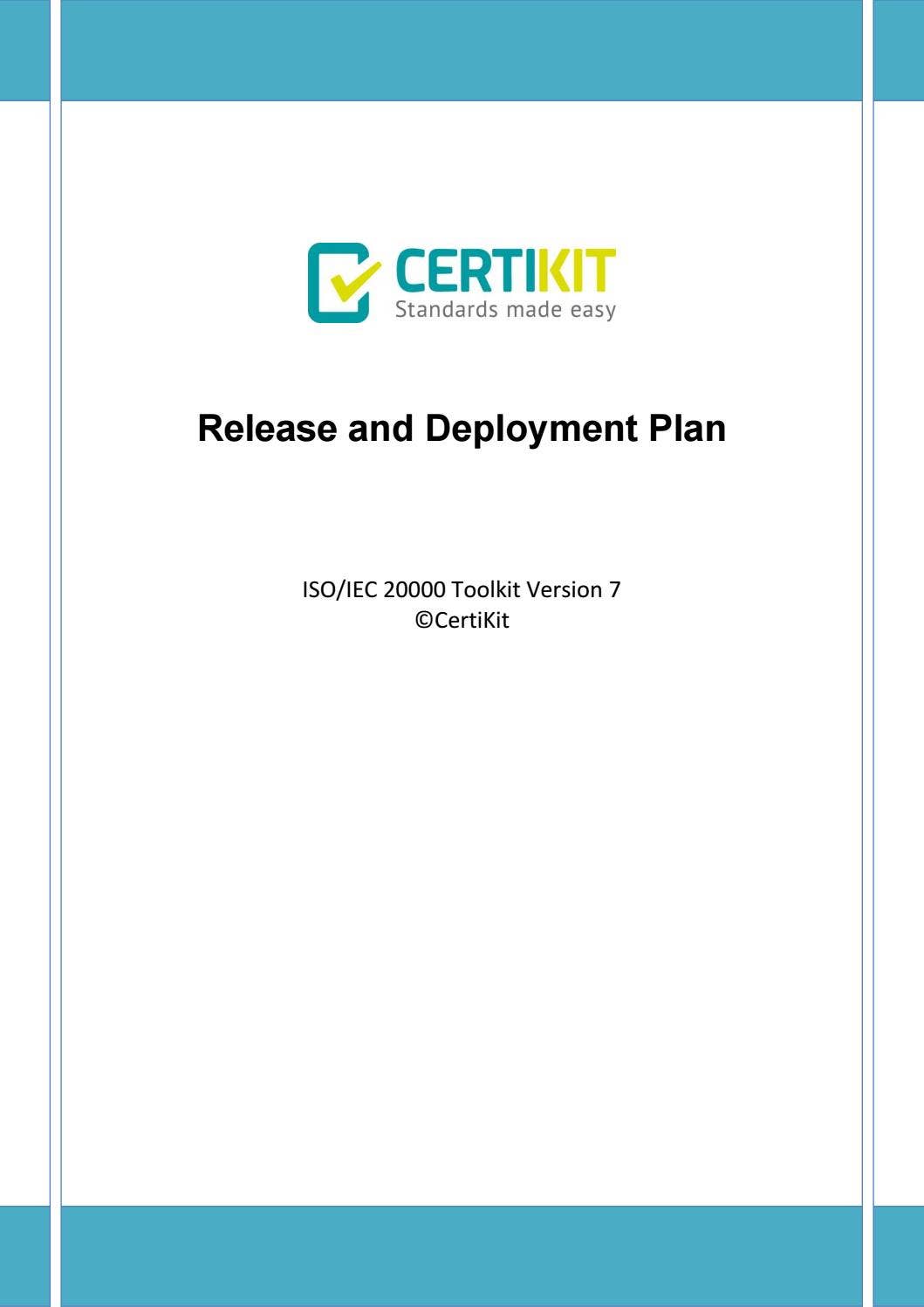 Sms doc 093 3 release and deployment plan by CertiKit Limited - Issuu