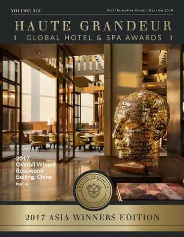 Haute Grandeur, The Best in Hotels and Spas™ Dec / Jan 2018 by Haute  Grandeur Global Hotel Awards - Issuu