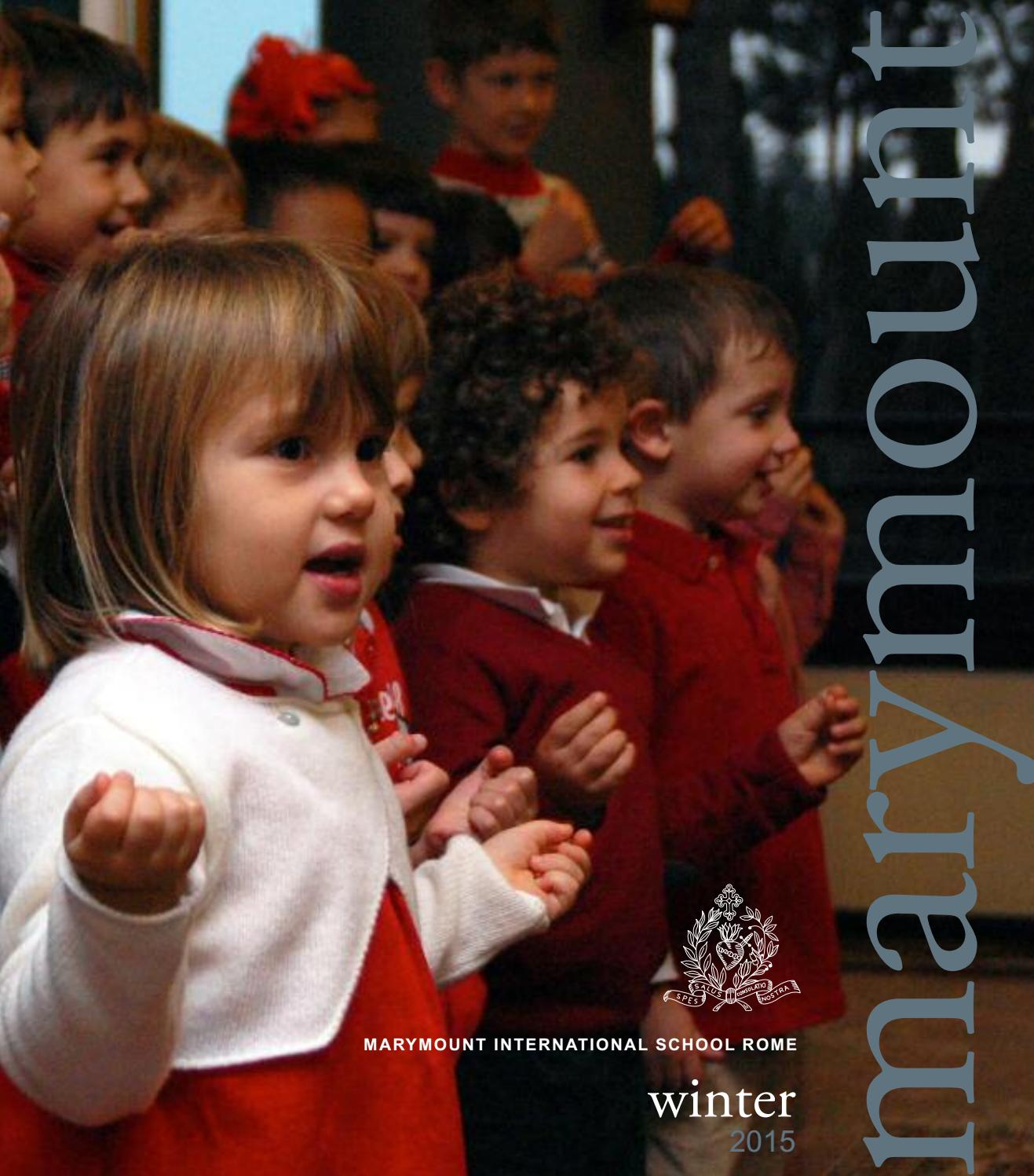 Marymount Magazine Winter 2015 by marymountrome Issuu