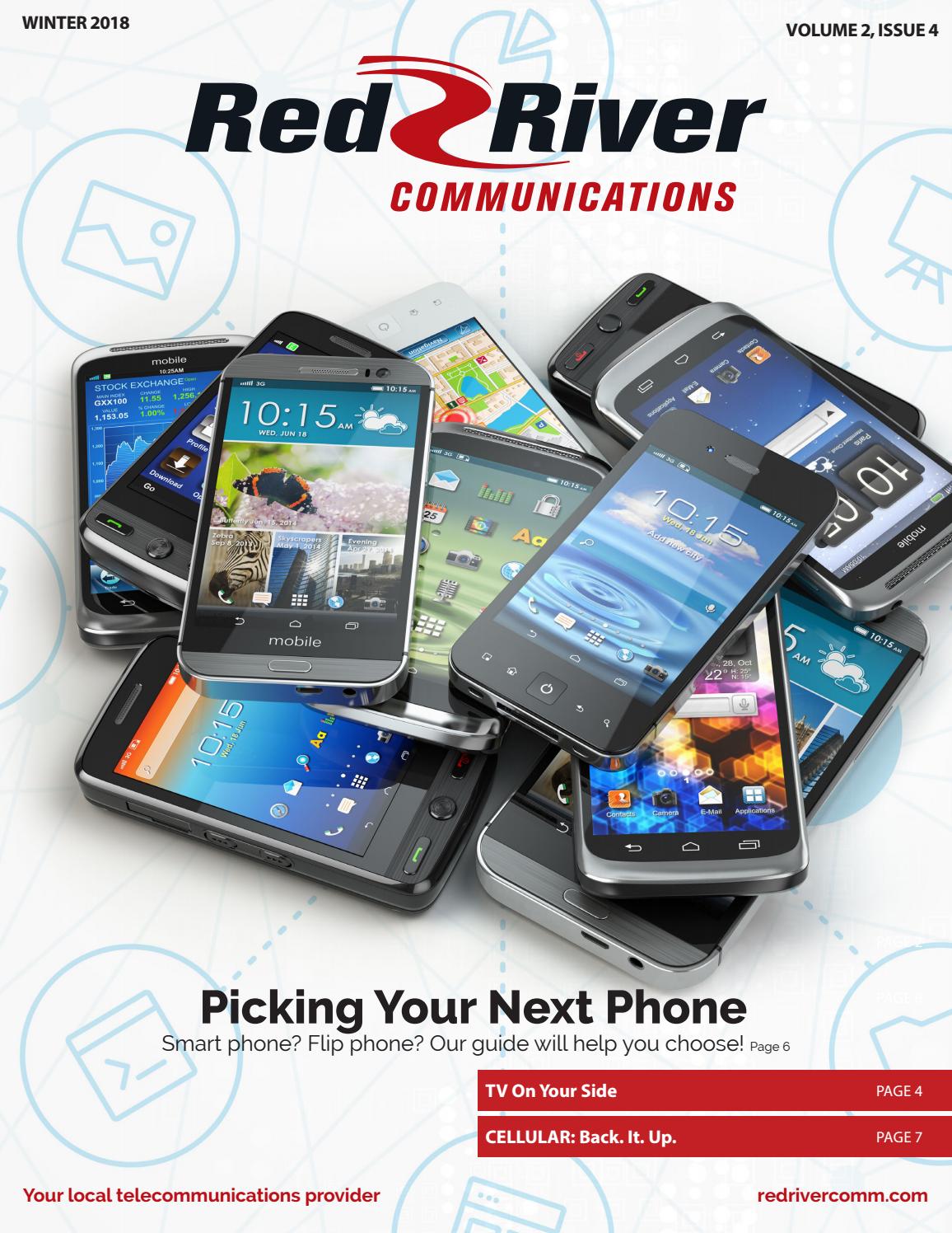 Red River Communications Winter 2018 Newsletter by Red River
