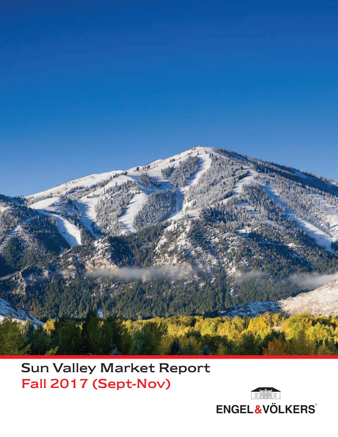 Sun Valley Real Estate Market Report Fall 2017 by Engel & Volkers Sun