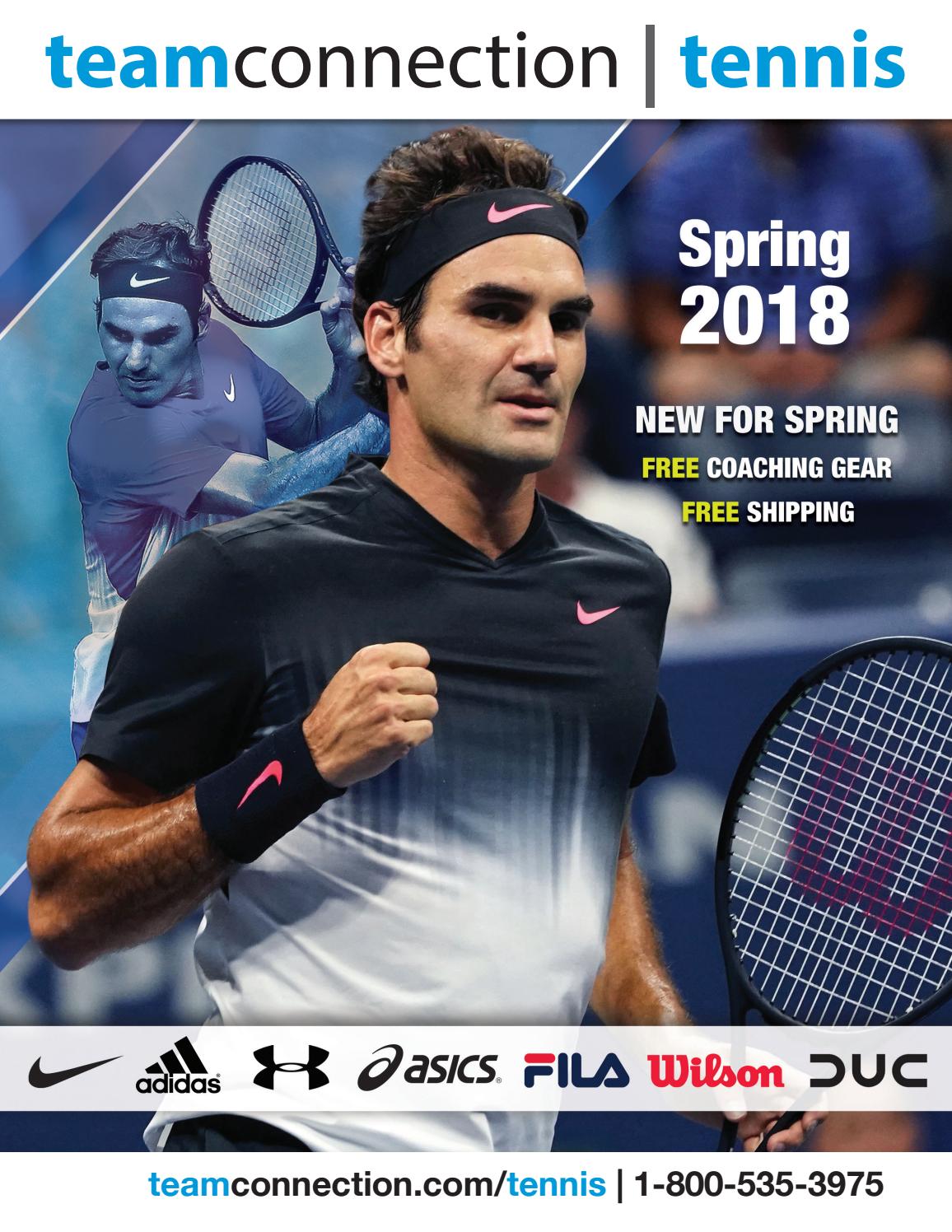 Spring 2018 Tennis Catalog by Team Connection Issuu