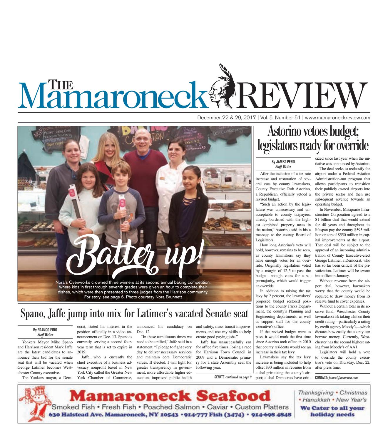 December 22 & 29 2017 by The Mamaroneck Review Issuu