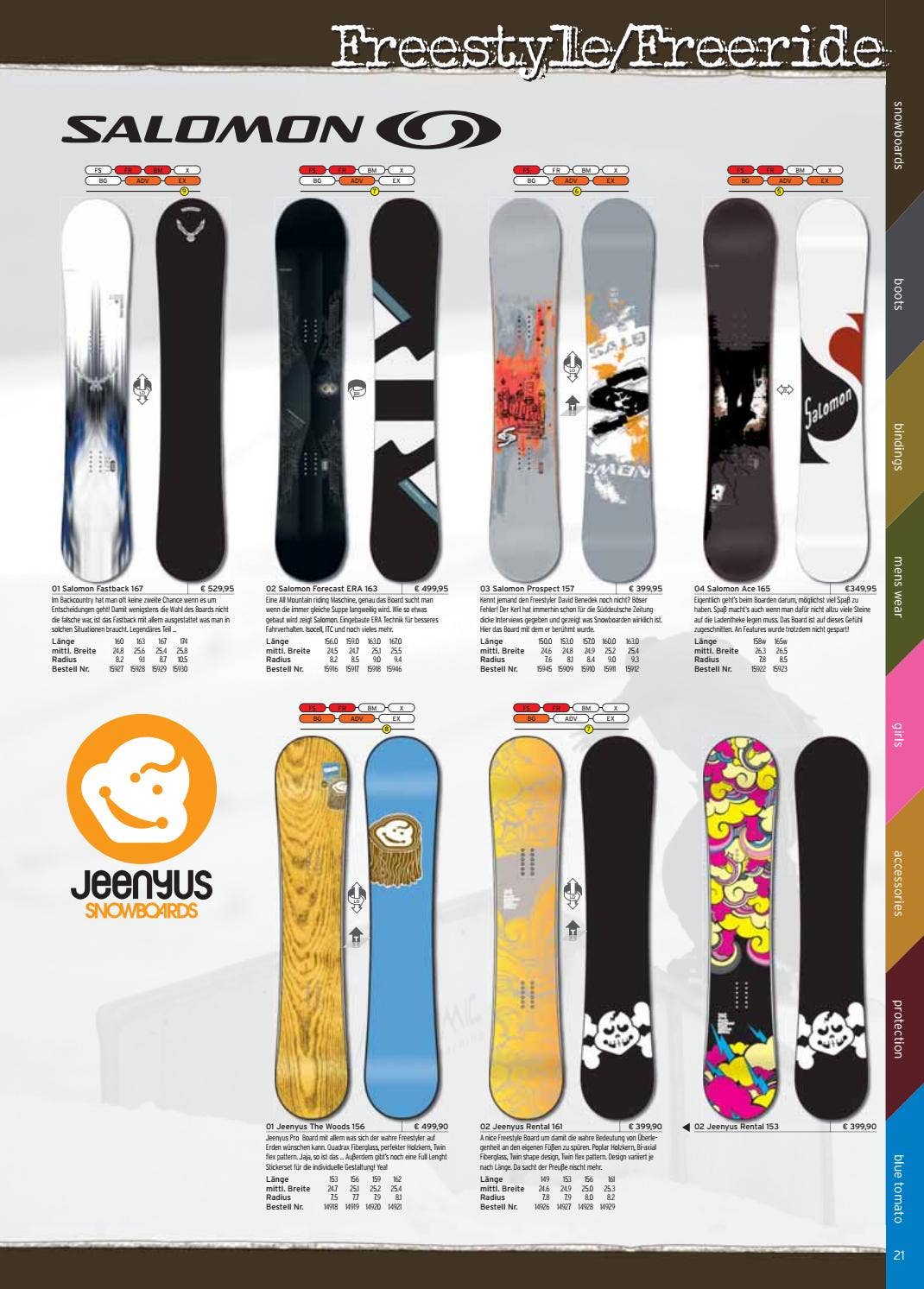 Blue Tomato Snowboardkatalog 2004/05 by Blue Tomato - Issuu